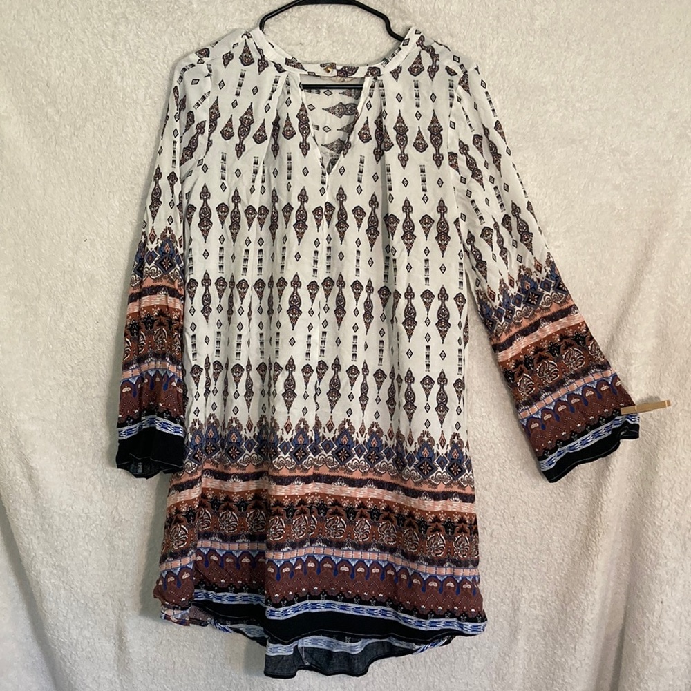 Altar'd state tunic dress long sleeve Boho Hippie